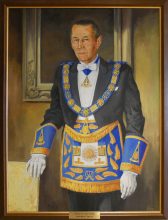 M. W. Bro Sir C. R. Darvall CBE, Grand Master 1968-70