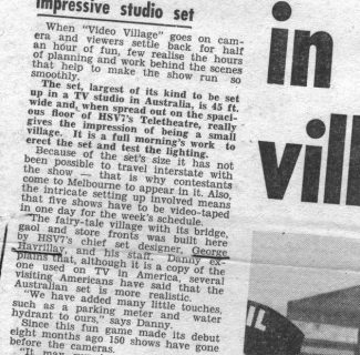 Listener In-TV, 23 Feb 1963 | Impressive Studio Set: Video Village