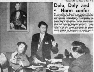 Listener In-TV, 7 June 1963 | Ken Delo & Jonathan Daly hold a lively discussion