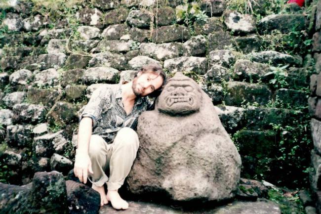 At Candi Sukuh near Solo