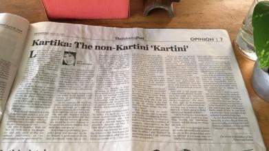 Kartika and kartika Film in Jakarta Post