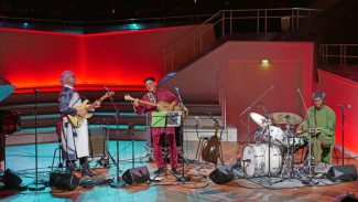 Nguyen Le - Majid Bekkas - Hamid Drake (c) Katja Weber