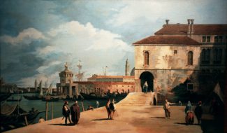 Canaletto: Molo - Reproduction oil painting by George Havrillay.