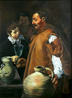 Velasquez: The Water Seller in Seville - Reproduction by George Havrillay