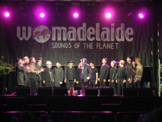 The Spooky Men's Chorale on Stage 3